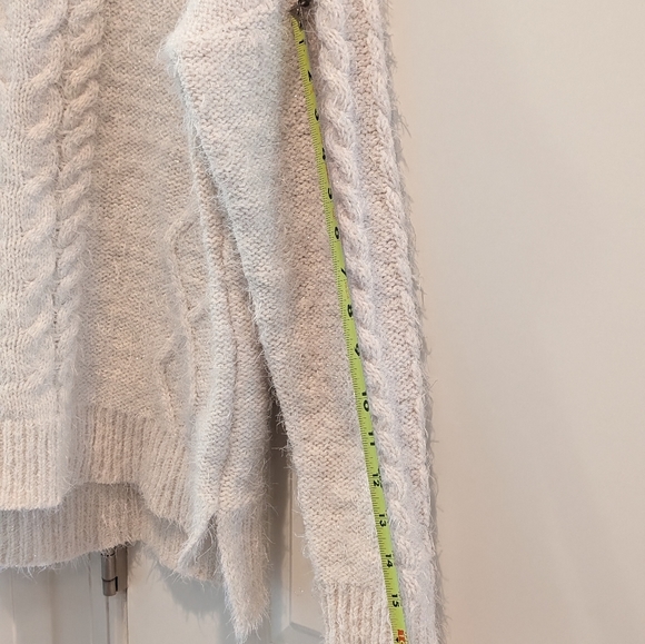 Maurices Cable Knit Cream Sweater S New! - Picture 8 of 10